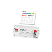 Pack Controladora LED CCT - RGB - 12-24V + Panel Control Remoto - 2,4GHz