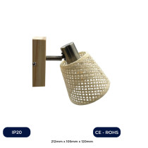 Aplique LED  - Para E14 LED