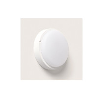 Plafón LED 25W Circular para Exterior Ø175 mm IP65 con Detector de Movimiento White