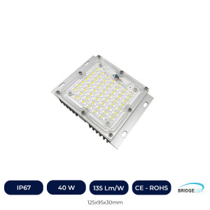 Module Optique de Luminaire de Rue LED 40W  Bridgelux