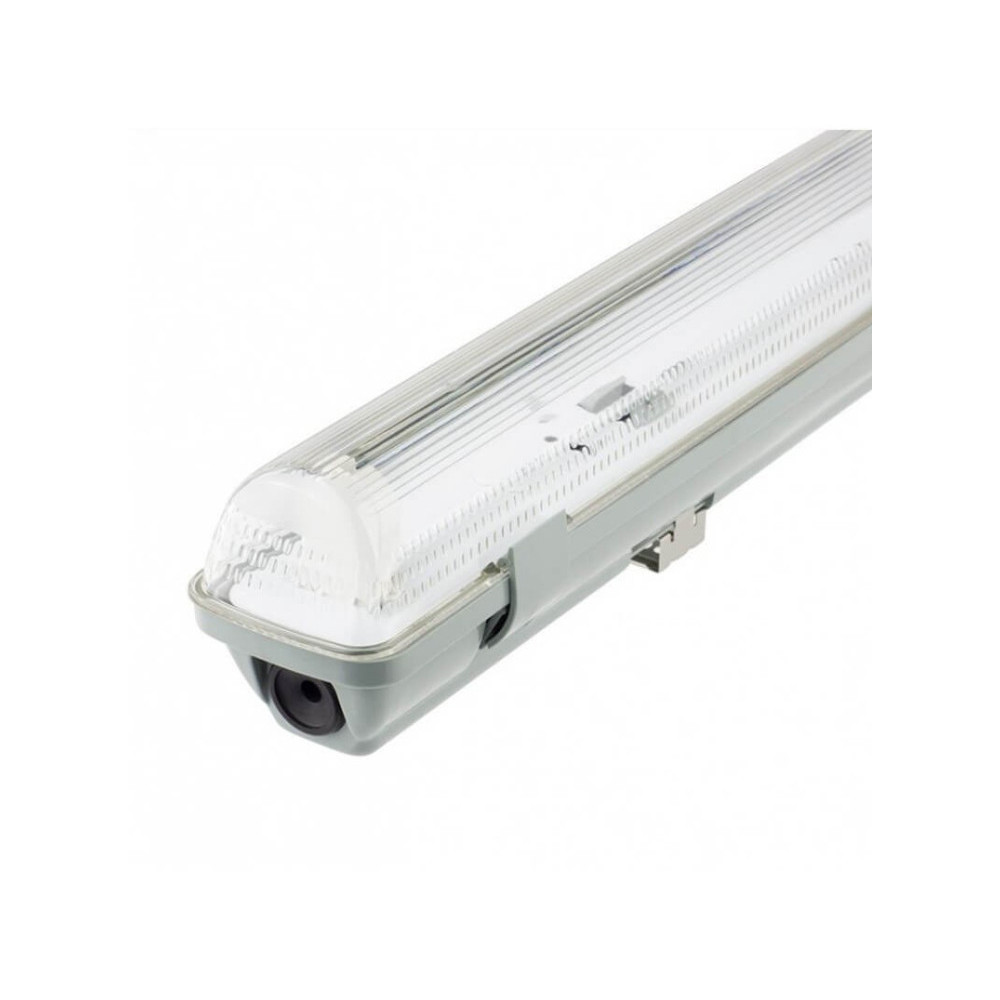 Pantalla estanca para un tubo de LED IP65 - 60cm Pantalla estanca para un tubo de LED IP65 - 60cm