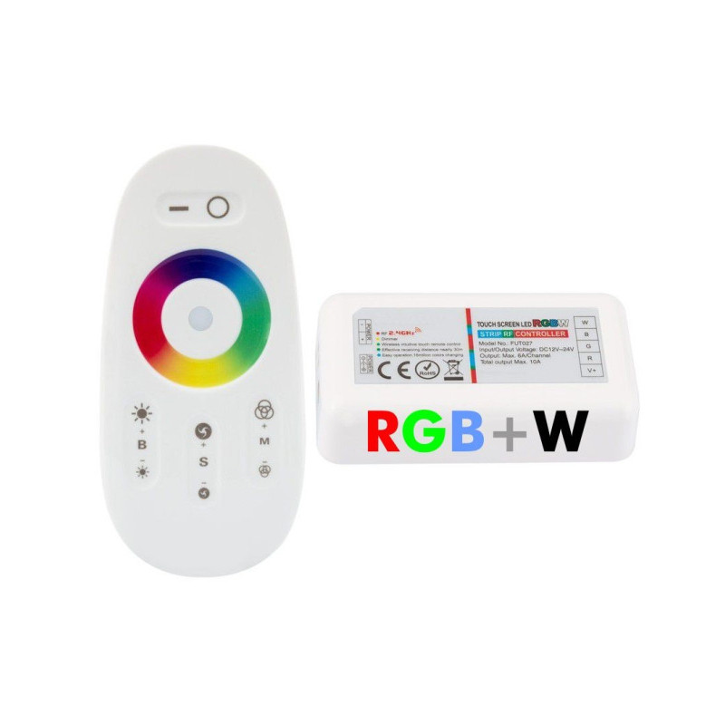 Controlador de tira LED RGBW DC 12-24V 6A * CH
