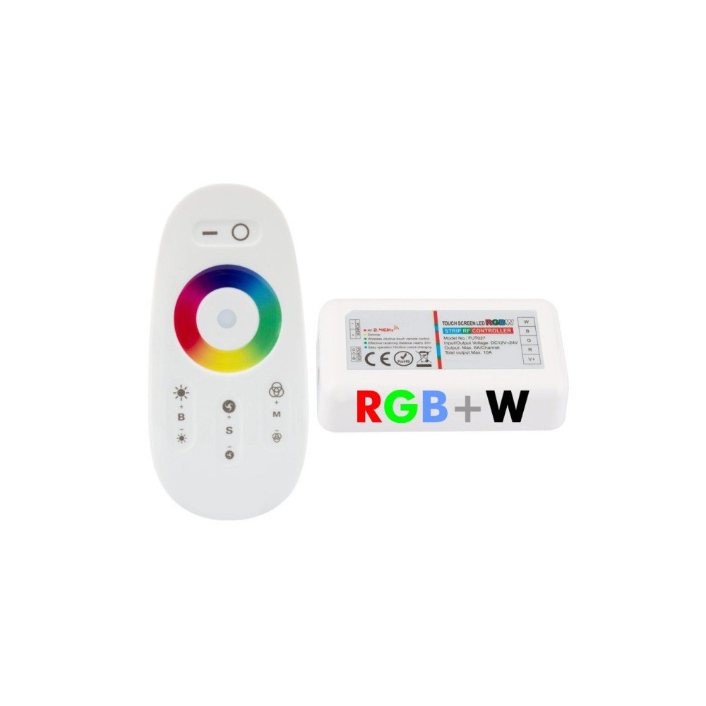 Contrôleur de Ruban LED RGBW DC 12-24V 6A Contrôleur de Ruban LED RGBW DC 12-24V 6A