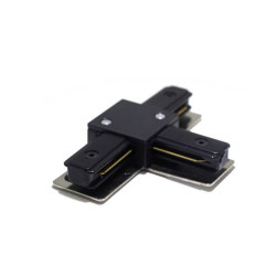 Conector tipo T para carril monofásico reforzado