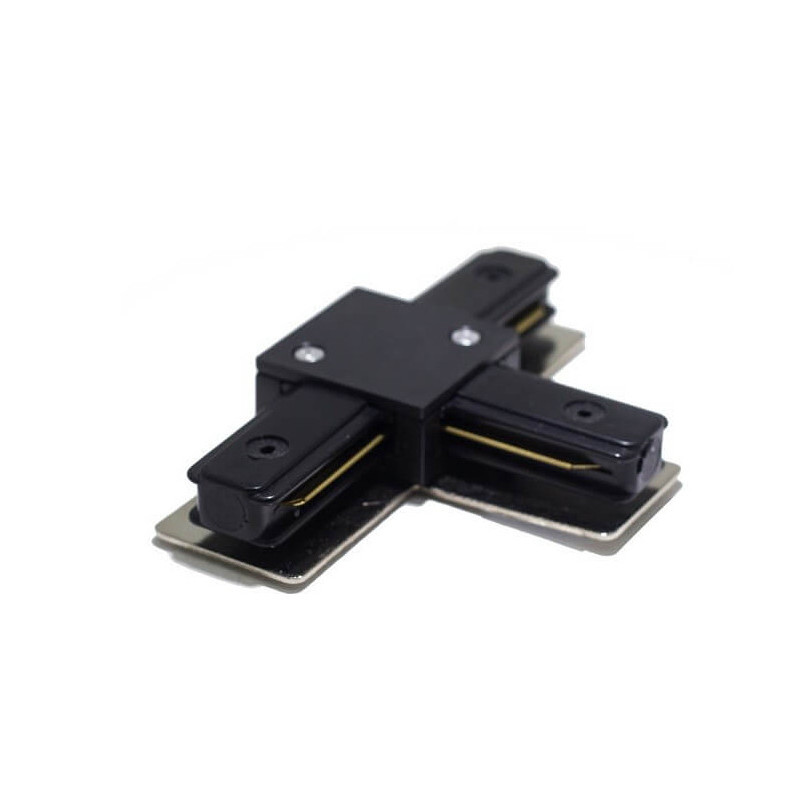 Conector tipo T para carril monofásico reforzado