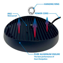 Campana Industrial LED 150W-100W-80W UFO ENDURANCE OSRAM CHIP DURIS E 2835