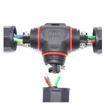 Conector de cables en - T - IP67