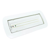 Éclairage de secours  4W LED + Kit Intégré + Option Lumière Permanente - IP65