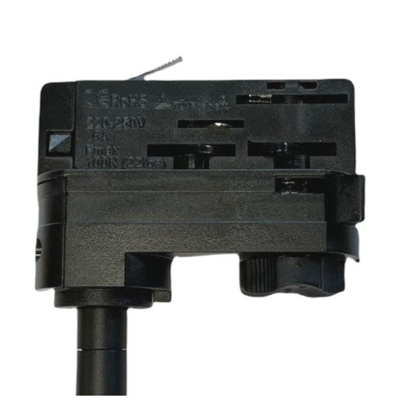 Spot Rail Noir - GU10