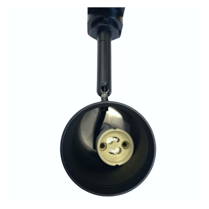 Spot Rail Noir - GU10