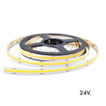 Ruban LED COB 5m - 24V 12W/M 280 LED/m CRI90