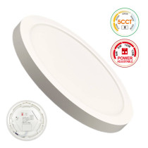 Plafón LED circular Blanco Regulable - 12W - 10W - 8W - 6W