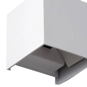 Aplique de pared para exterior Blanco Doble Cara - 6W