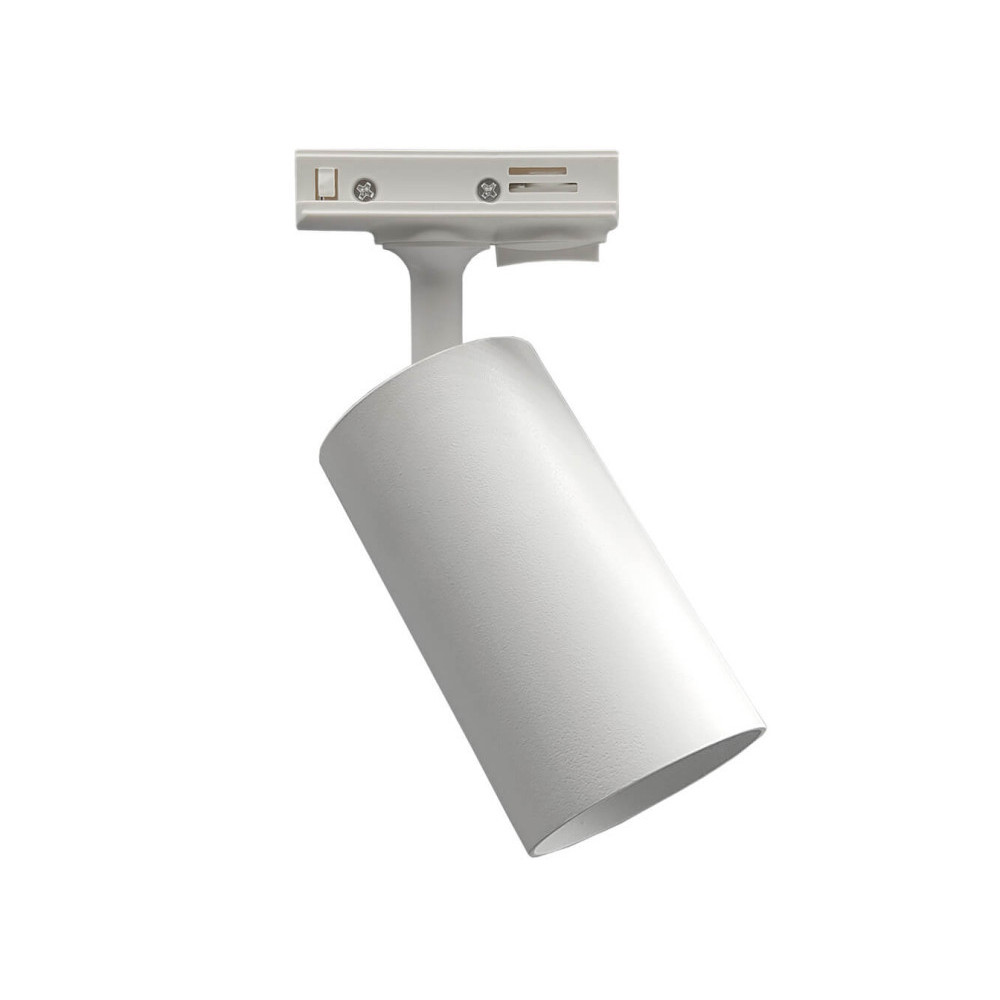 Spot monophasé pour lampe GU10 Blanc