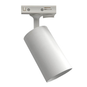 Spot monophasé pour lampe GU10 Blanc