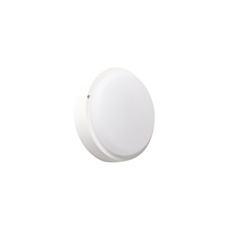 Plafón LED circular para exterior con detector de movimiento Blanco - 25W