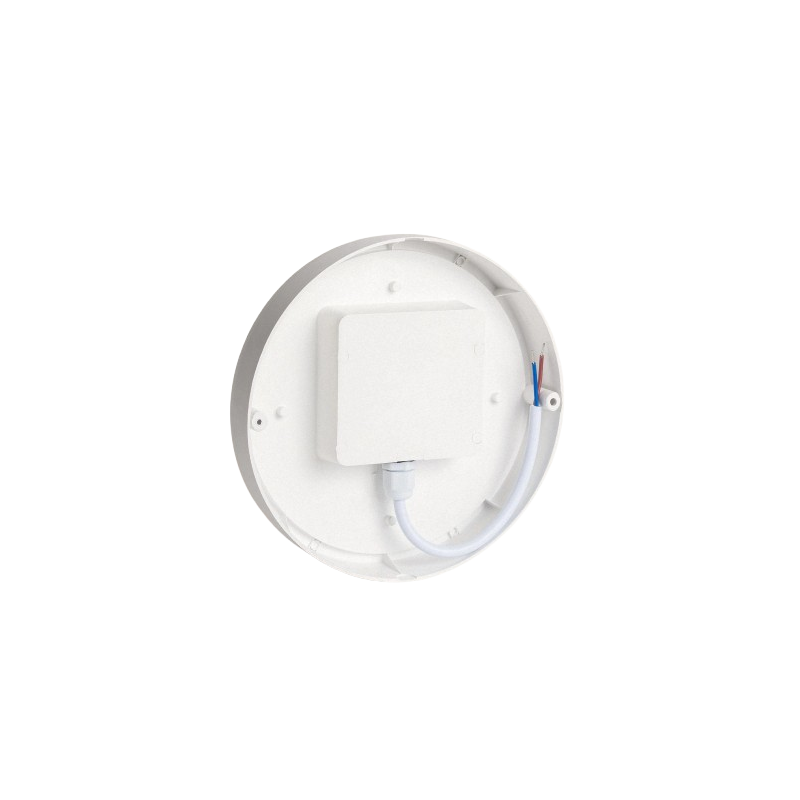 Plafón LED circular para exterior con detector de movimiento Blanco - 25W