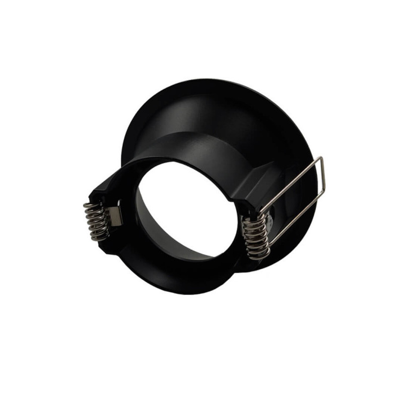 Anneau circulaire fixe pour GU10 / MR16 Noir