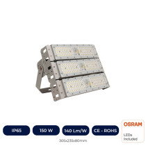 Projecteur LED DOB 150W OSRAM SMD3030-3D 180Lm/W 60