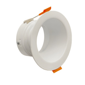 Aro fijo circular para GU10 / MR16 Blanco
