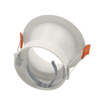 Anneau circulaire fixe pour GU10 / MR16 Blanc