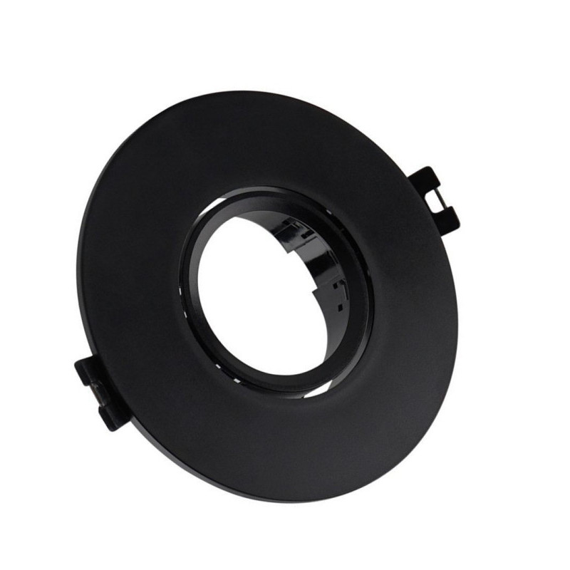 Anneau circulaire pour GU10 / MR16 Noir