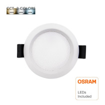 Empotrable LED circular CCT OSRAM - 12W - 8W - 5W UGR17