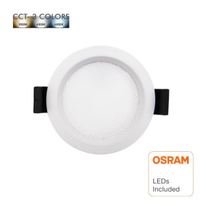 Empotrable LED circular CCT OSRAM - 12W - 8W - 5W UGR17