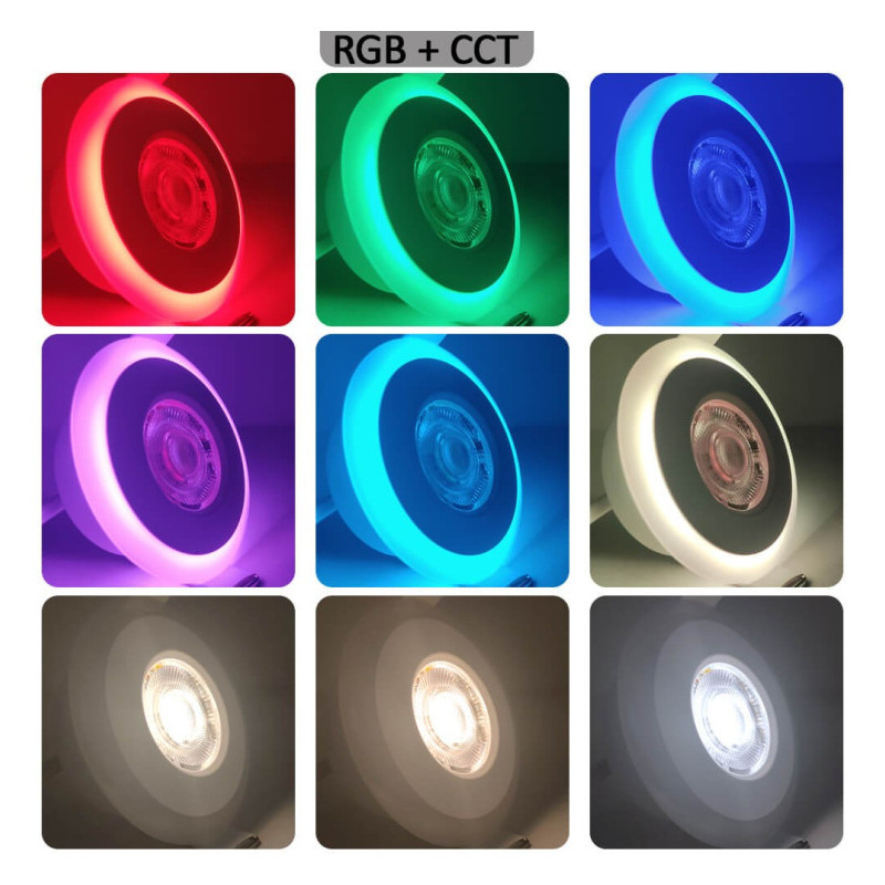 Downlight LED RGB + CCT LUMILEDS - 6W