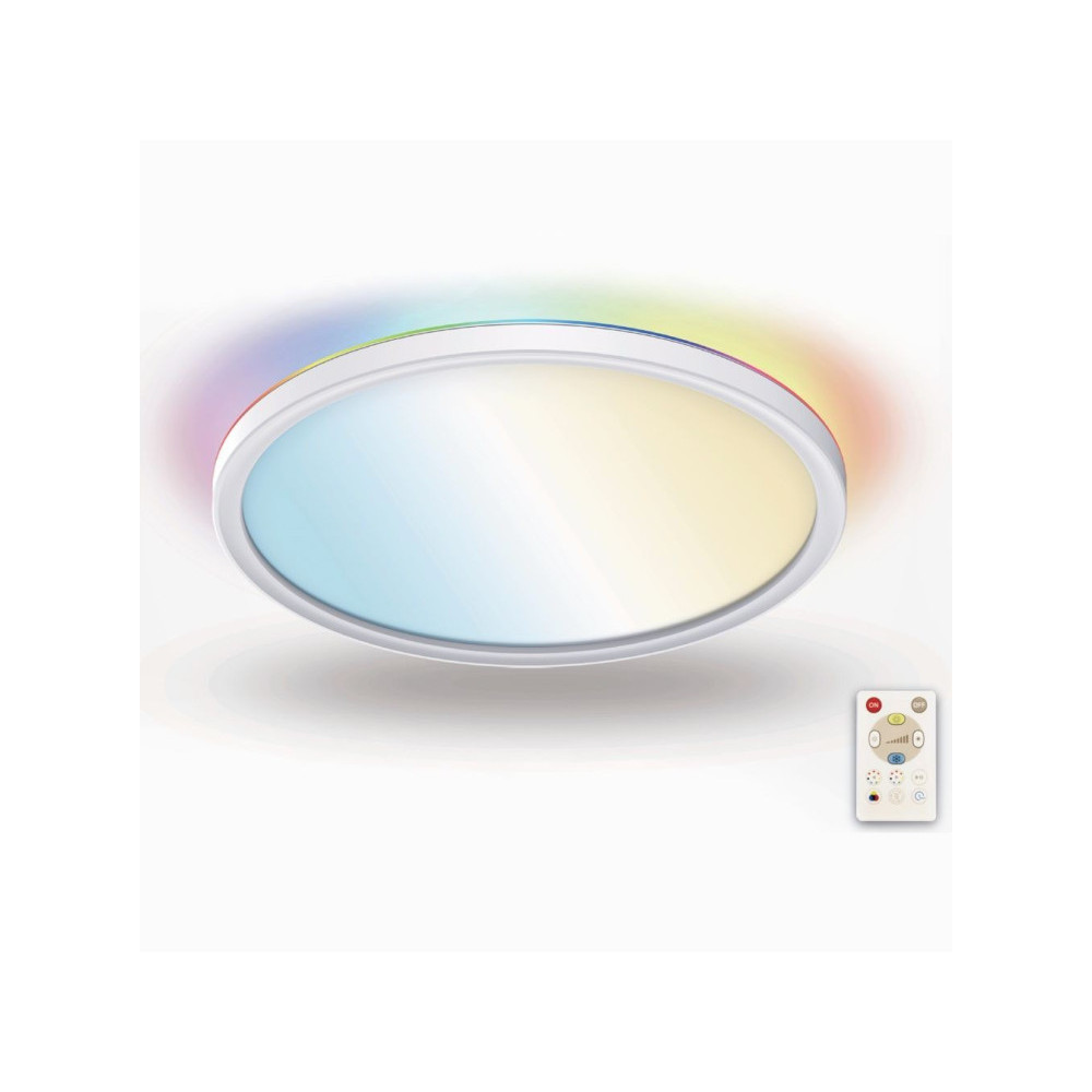 Plafón LED con control remoto RGB + CCT LUMILEDS - 18W