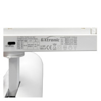 Spot sur rail monophasé LED CCT Blanc - 40W - 34W UGR13