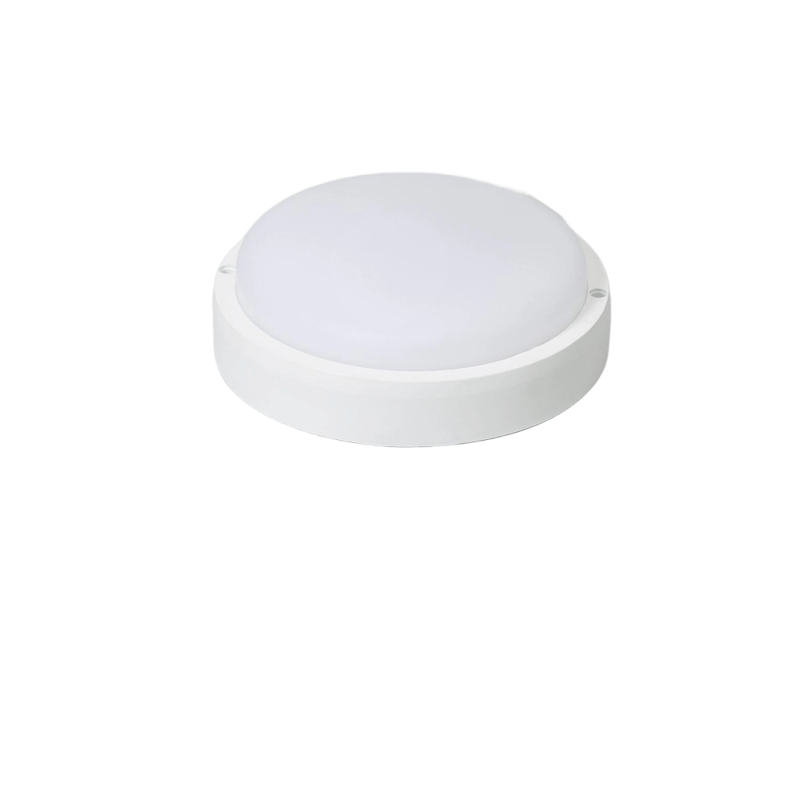 Plafón LED circular para exterior Blanco - 25W