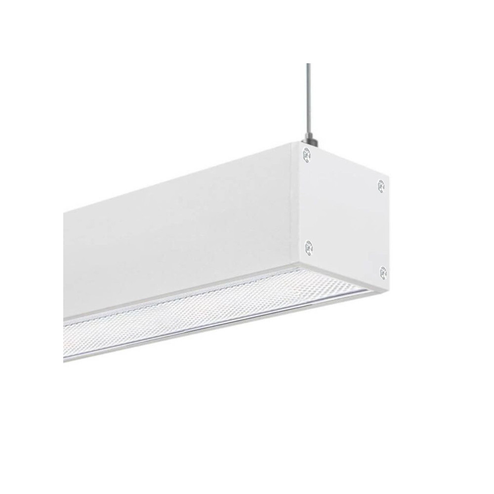 Barre linéaire LED suspendue Blanc - 72W 2m UGR17