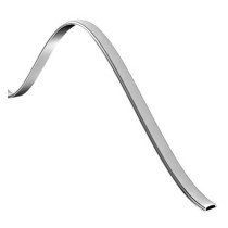 Perfil de aluminio flexible con forma de U para tira LED - 2m