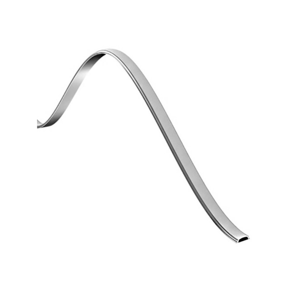 Perfil de aluminio flexible con forma de U para tira LED - 2m