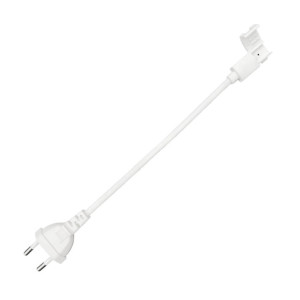 Conector de corriente para tira LED con tapa final - 220V 10mm