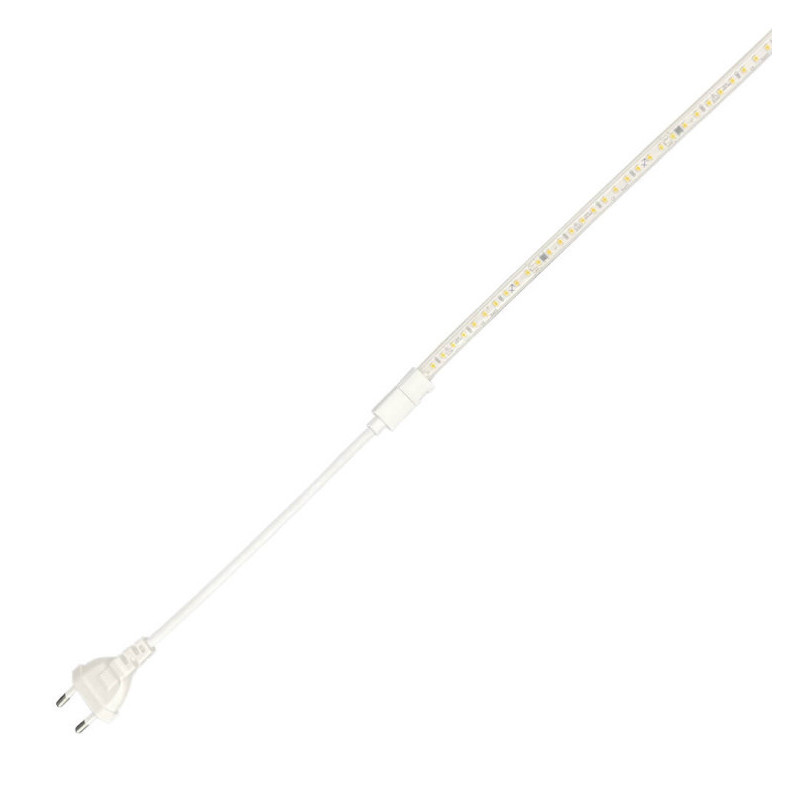 Connecteur d'alimentation pour bande LED avec embout - 220V 10mm