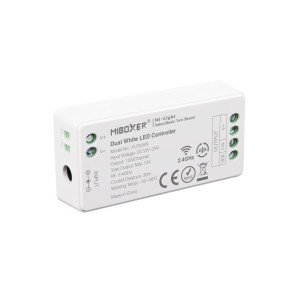Controladora LED monocolor + CCT dual mini RF - 2.4GHz - 12-24V