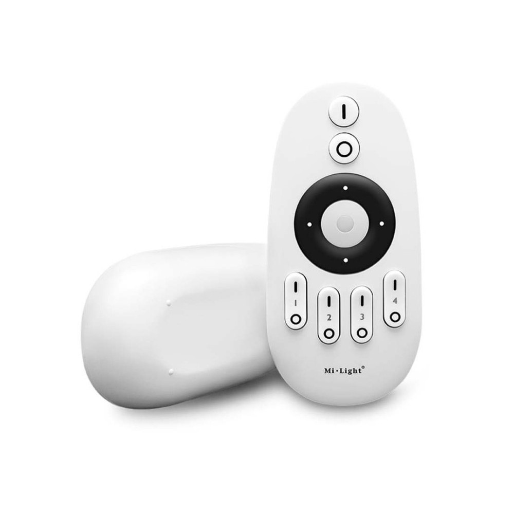 Mando control para tiras LED RF monocolor + CCT 4 zonas