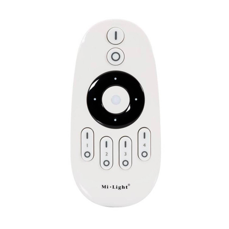Mando control para tiras LED RF monocolor + CCT 4 zonas