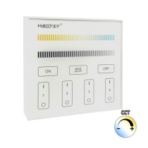 Contrôleur LED CCT 12-24V + panneau de commande à distance B2 - 2,4GHz