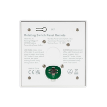 Panneau de commande à distance pour gradateur LED unicolore RF + CCT - 2.4Ghz