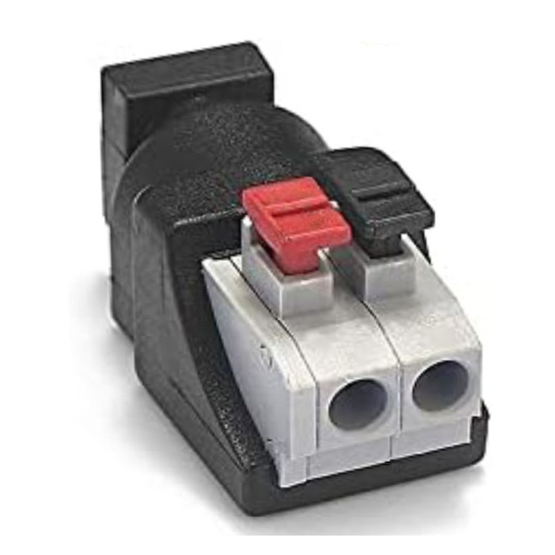 Connexion Jack rapide par fiche femelle - AC / DC