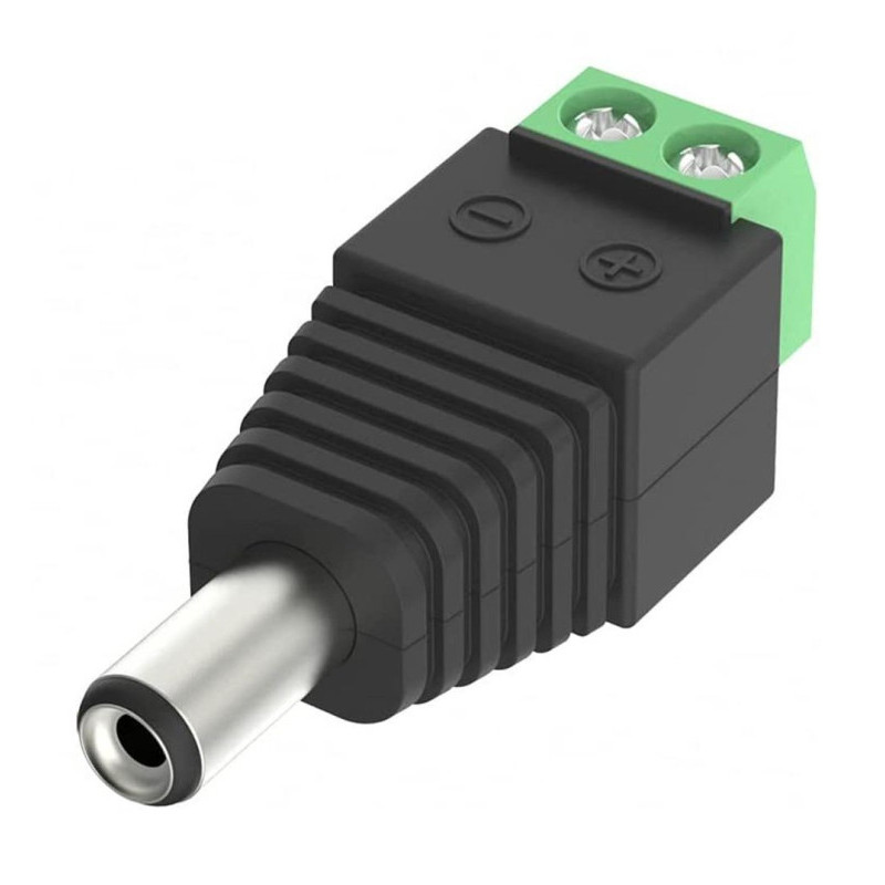 Conexión Jack macho - DC