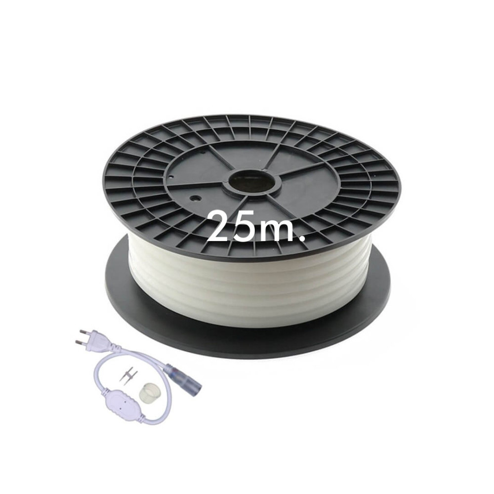 Bobine de néon LED flexible - 7W/m 220V 25m