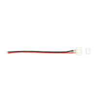 Conector a presión para neón LED circular con tapa final - 10W 24V 6x12mm