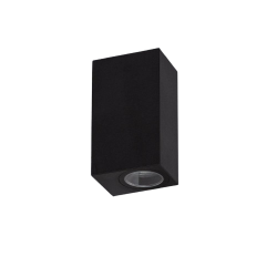 Applique d'extérieur double face noire