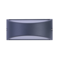 Applique LED d'intérieur ou d'extérieur noire E27