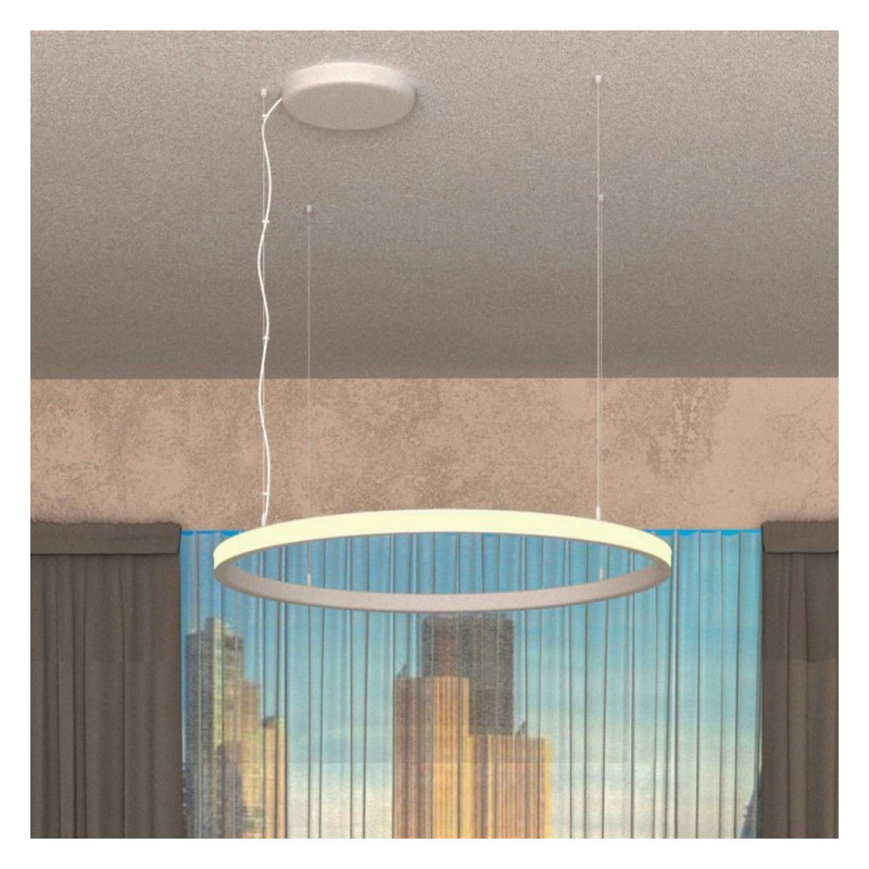 Lámpara LED colgante circular - 37W 60cm