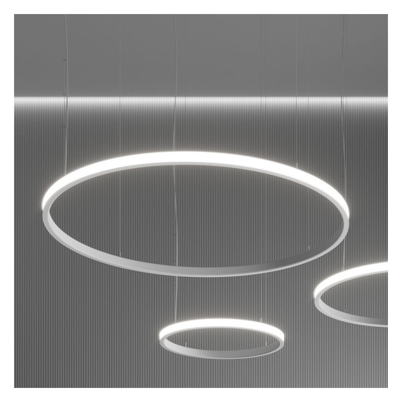 Lámpara LED colgante circular - 37W 60cm
